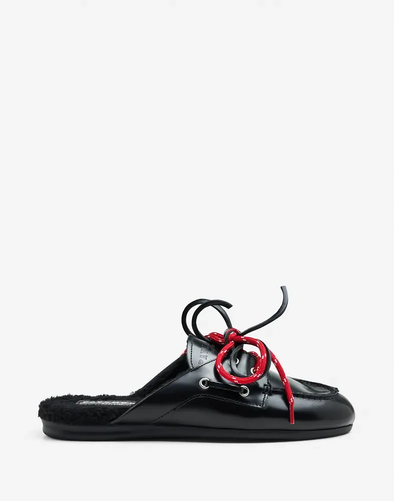 Pavement - Svart - Yasma Lace Fur