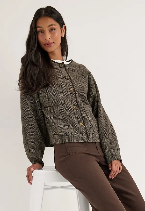Pcanglica Ls Knit Shacket