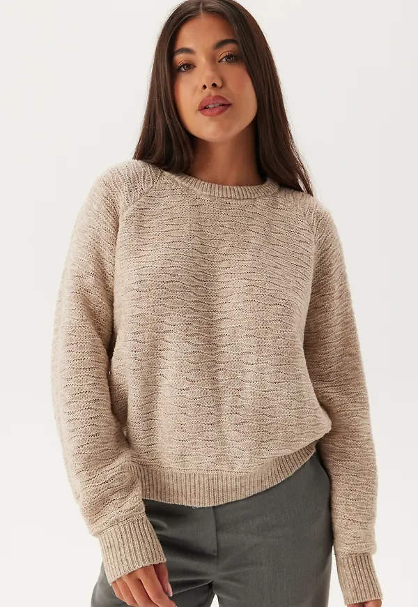 Pcanona Ls O-neck Knit