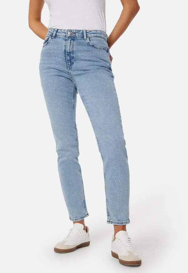 Pcbella High Waist tap ank jeans