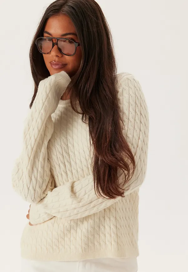 Pcfia Ls Cable Knit