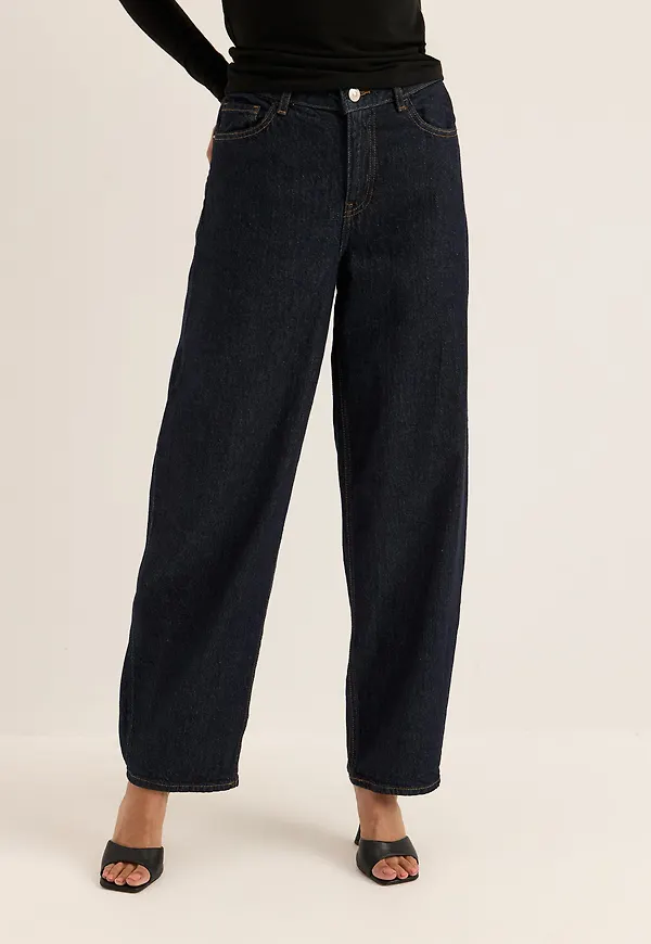Pcgrace Mw Barrel Ank Jeans