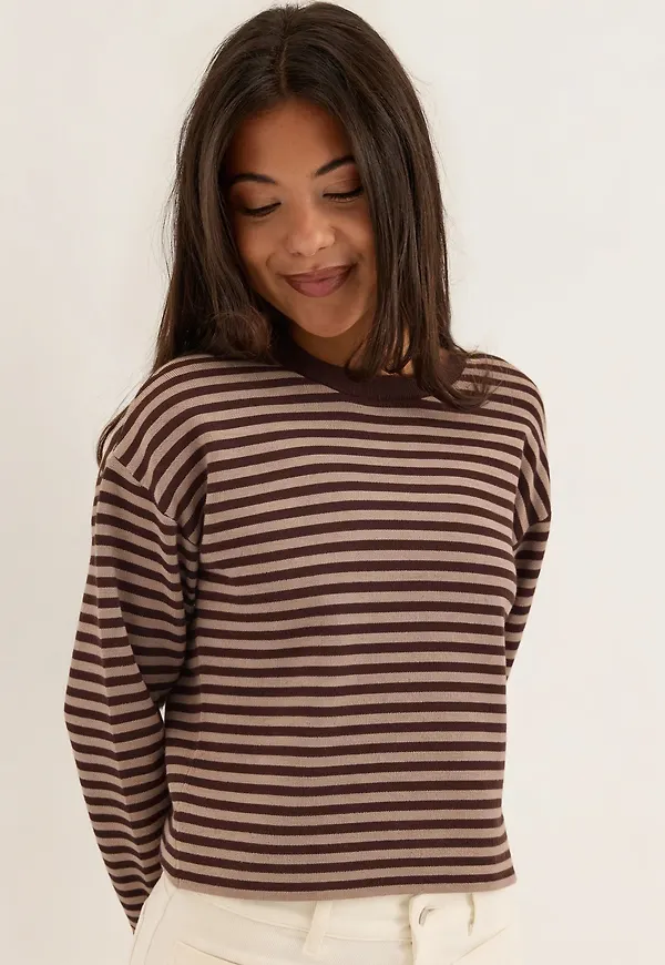 Pcjassy Ls O-neck Knit
