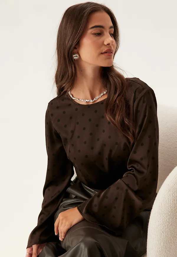 Pcjytta Ls Satin Top