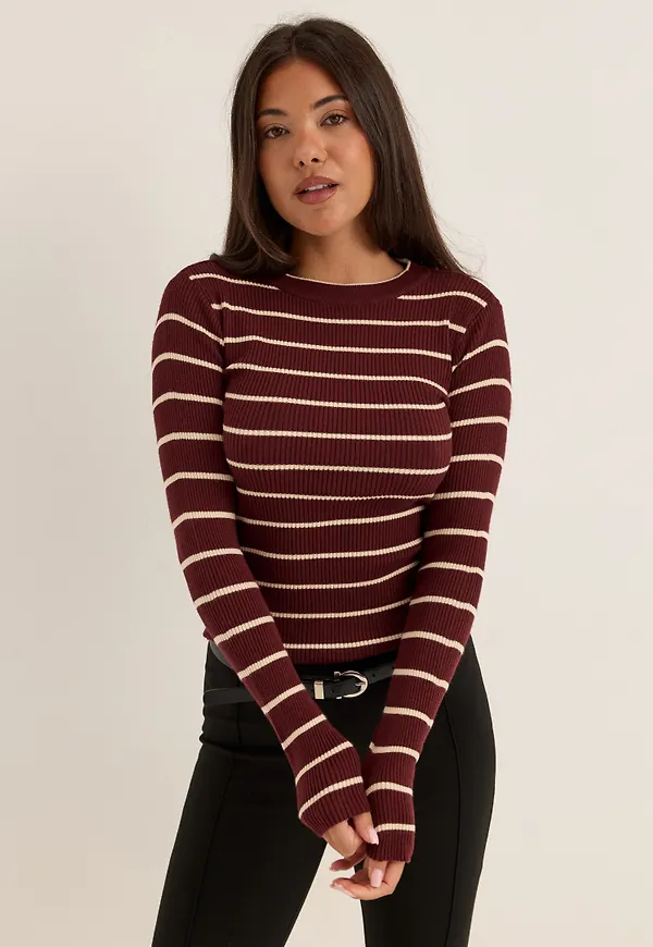 Pcmira New Ls O-neck Knit