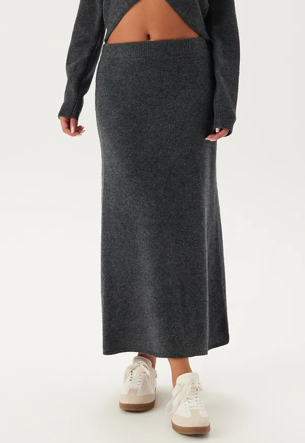 Pcnanu Hw Long Knit Skirt Bc