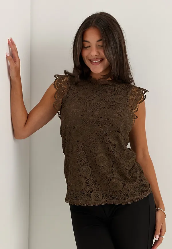 Pcolline SL Lace Top
