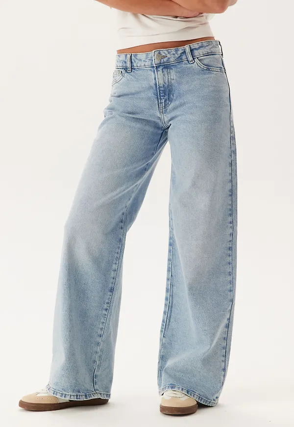 Pcselma Lw Wide Jeans Lb