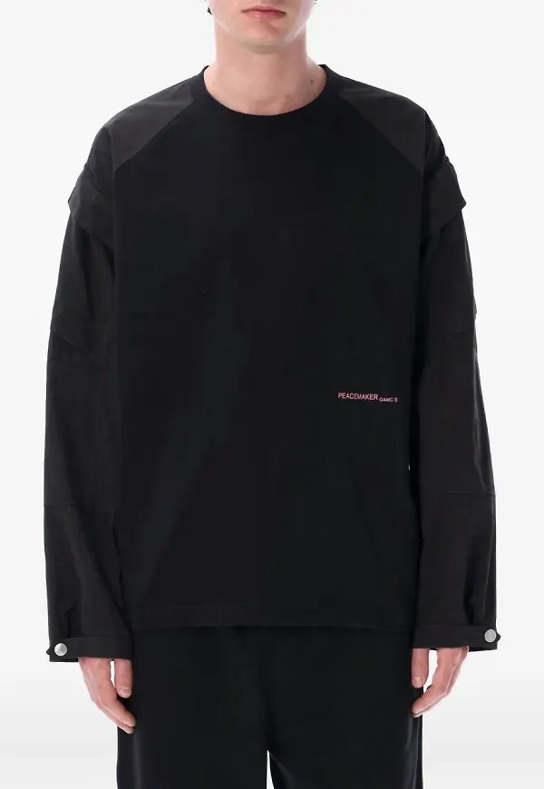 Peacemaker Oamc långärmad t-shirt - Svart