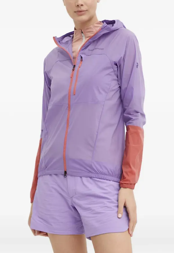 Peak Performance jacka med huva - Lila