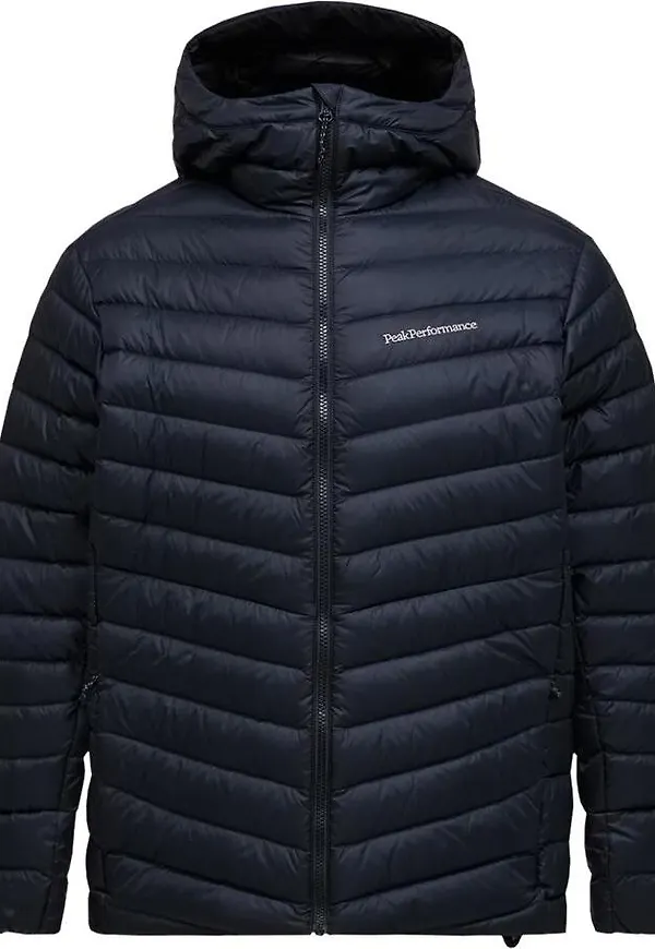 Peak Performance Men's Frost Down Hood Jacket Black