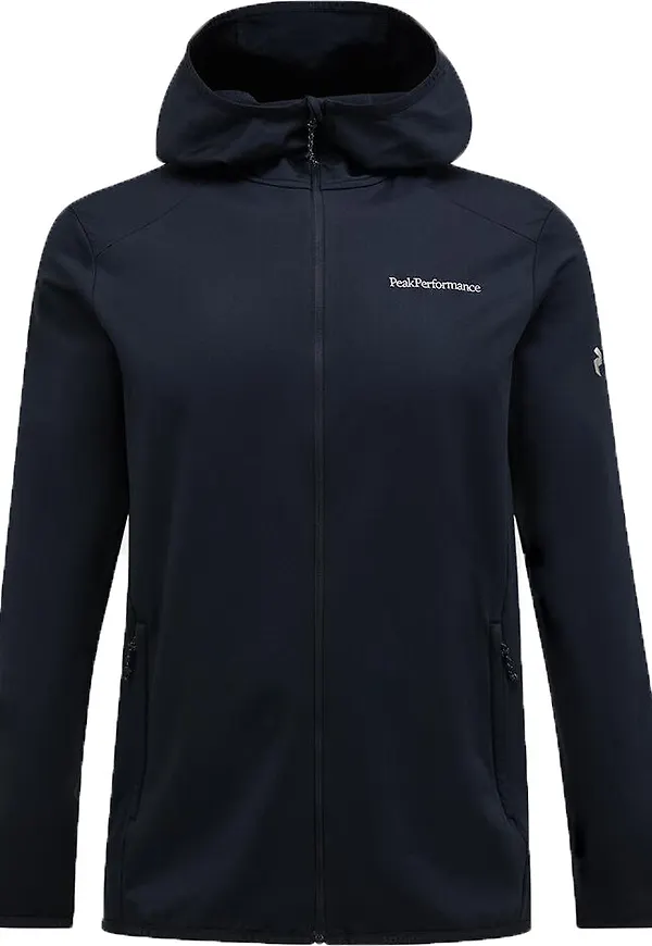 Peak Performance Men's Light Zip Hood Black