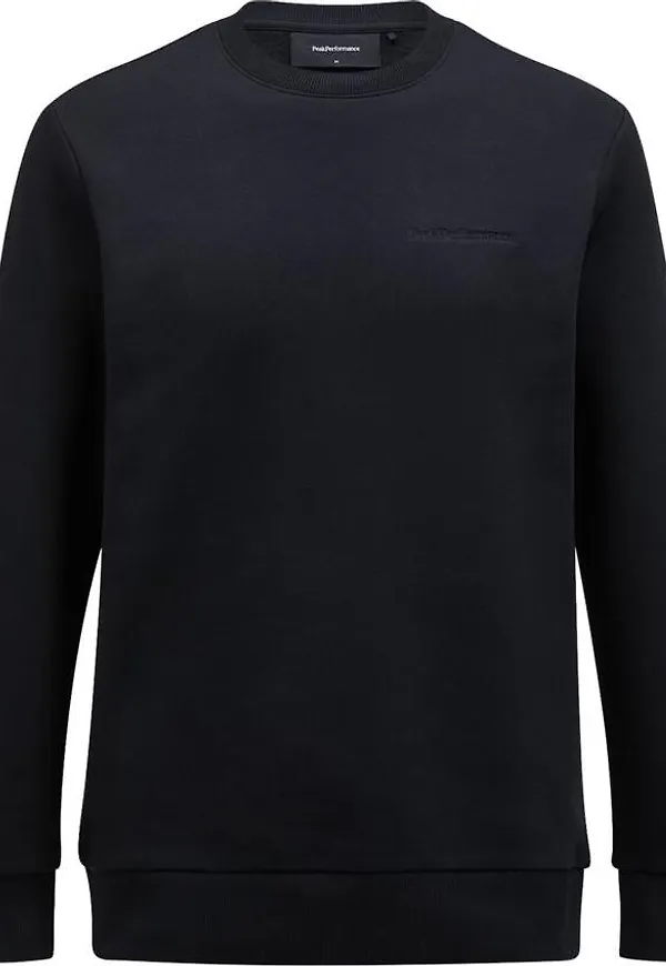 Peak Performance Men's Original Small Logo Crew Black