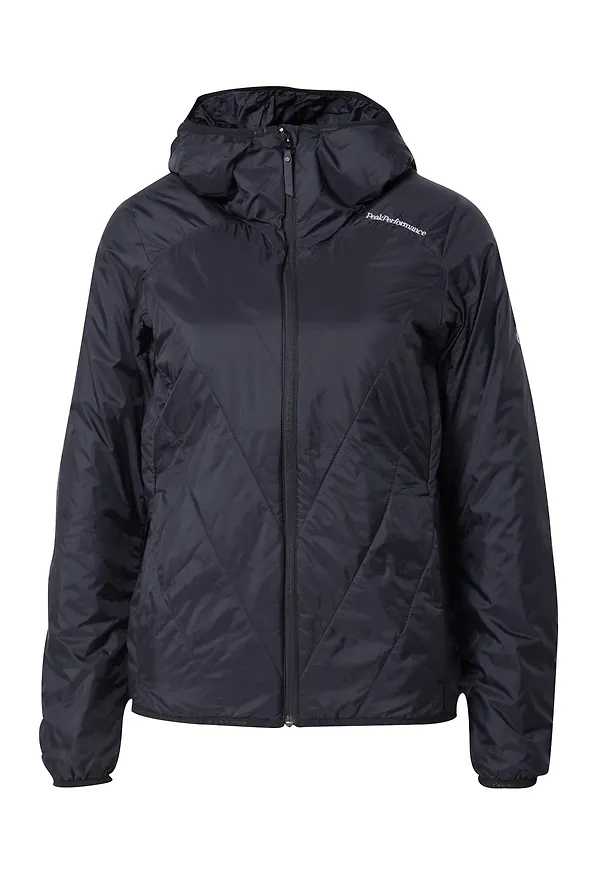PEAK PERFORMANCE Outdoorjacka svart / vit