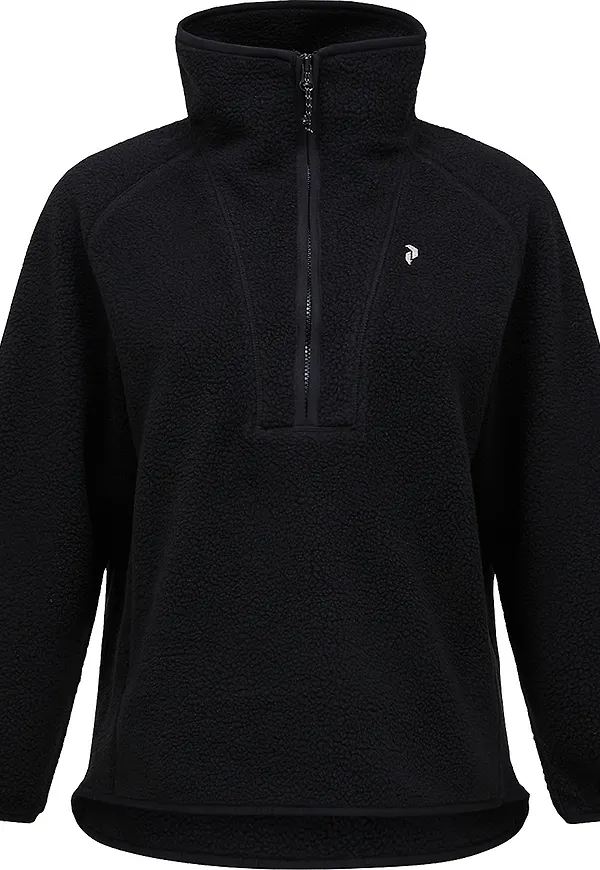 Peak Performance Women's Naturerush Pile Half Zip Black