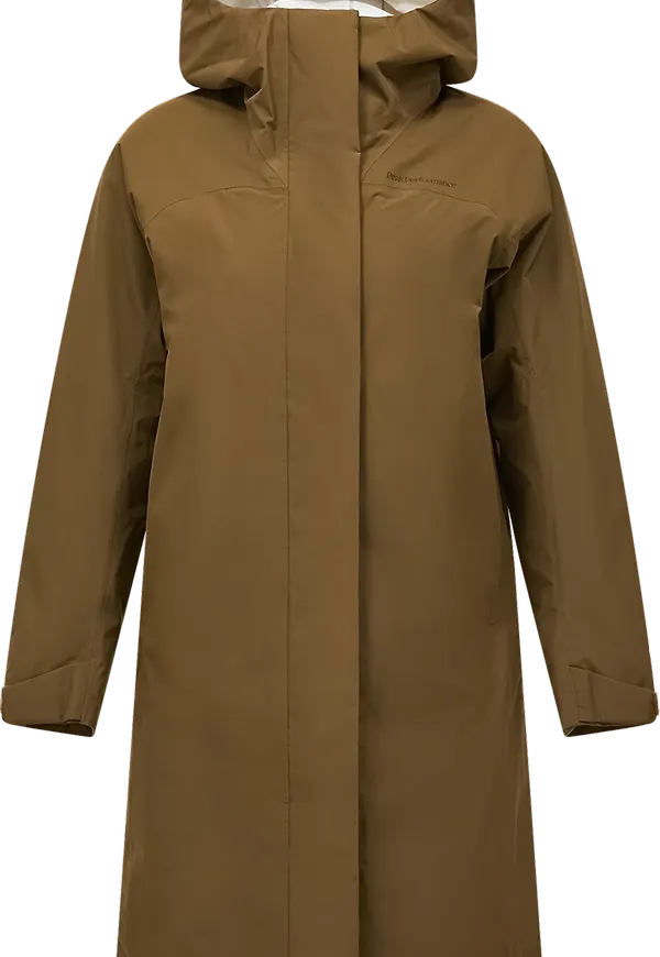 Peak Performance Women's Treeline Hipe 2 L Insulated Shell Parka Meadow Moss