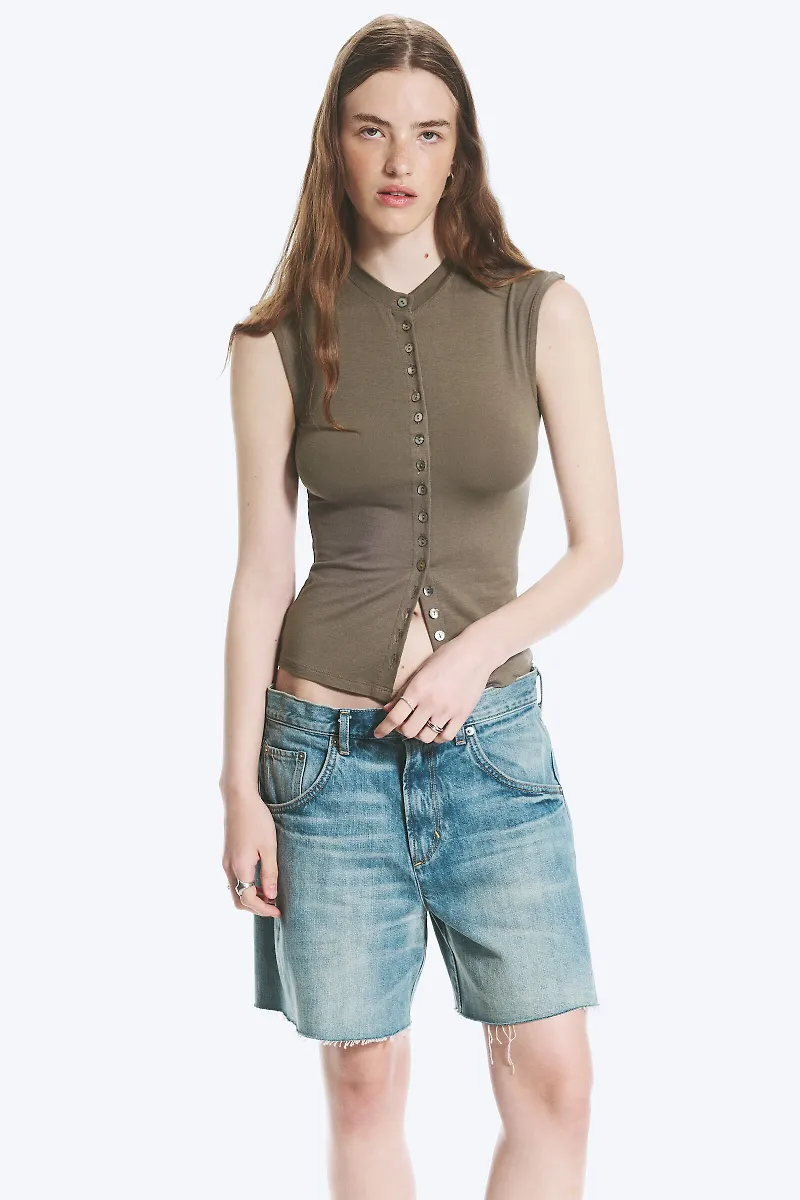 Pearl Button Up Top
