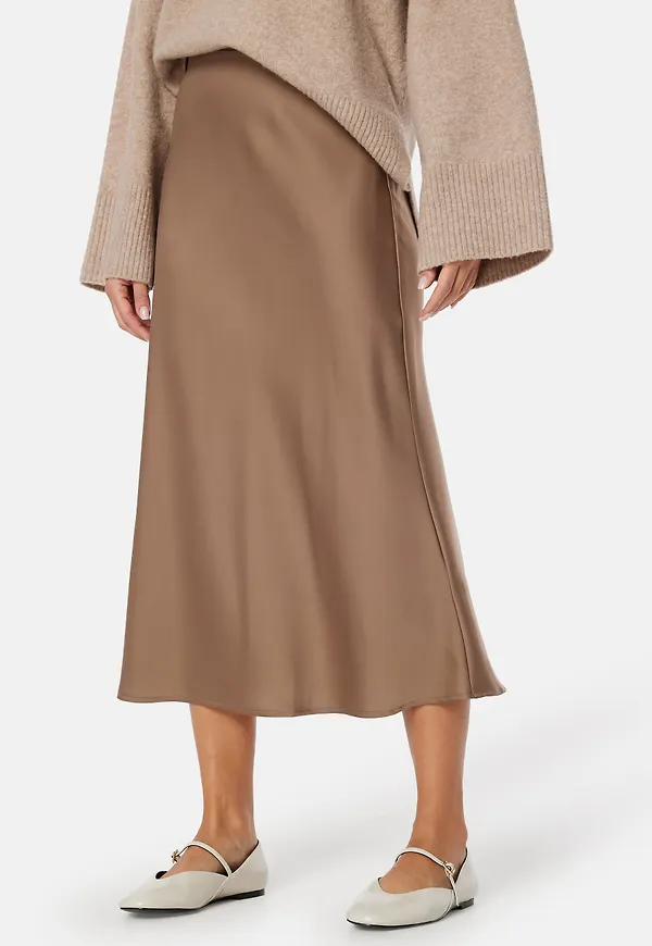 Yaspella High Waist Midi Skirt