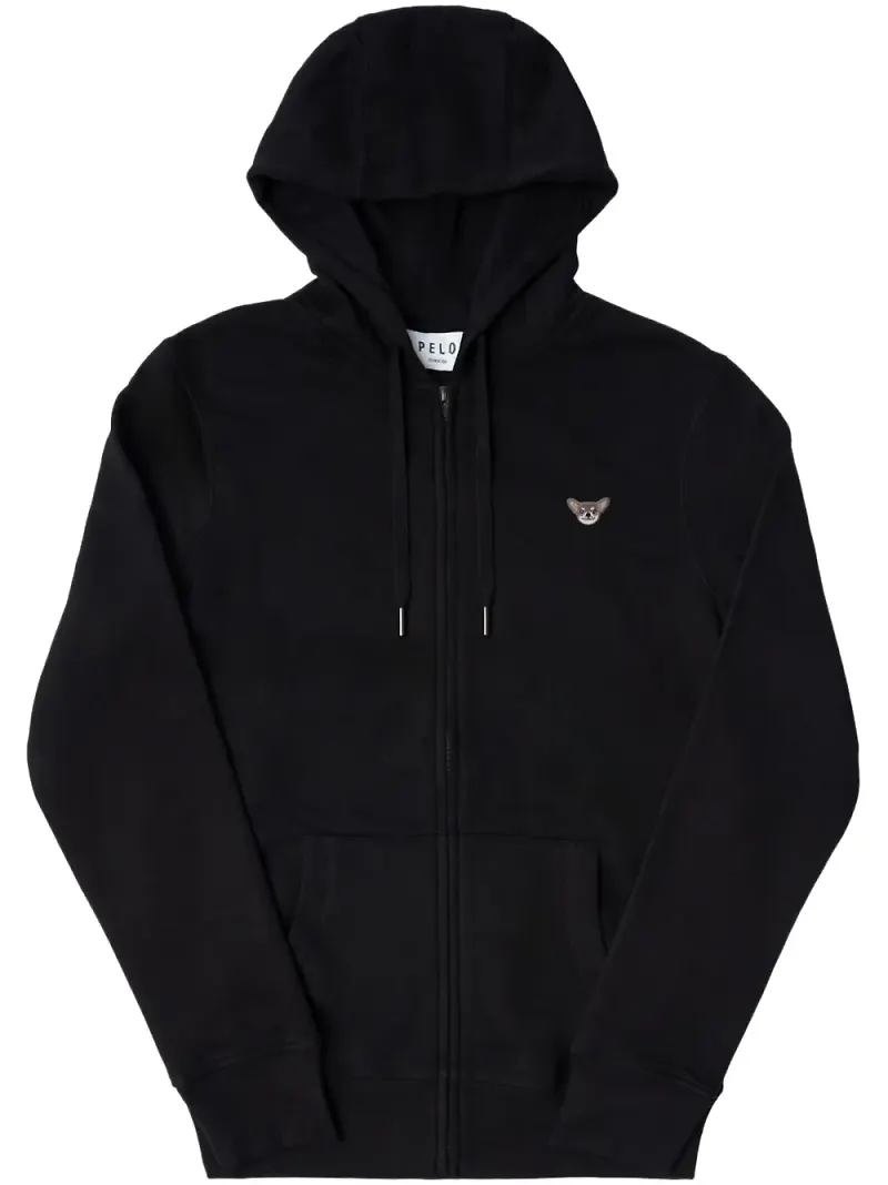 PELO FOUNDATION Chihuahua hoodie - Svart