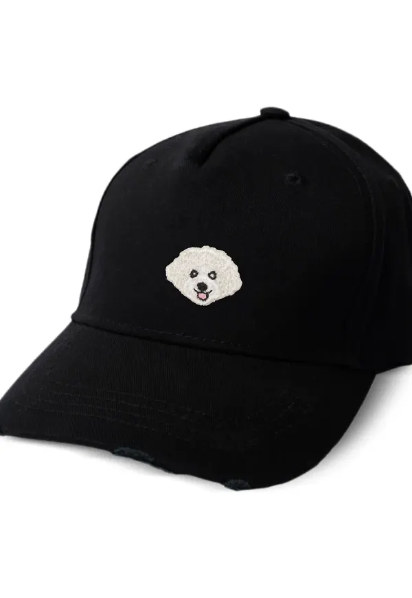 PELO FOUNDATION Maltese keps - Svart