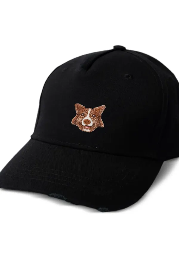 PELO FOUNDATION Mongrel keps - Svart