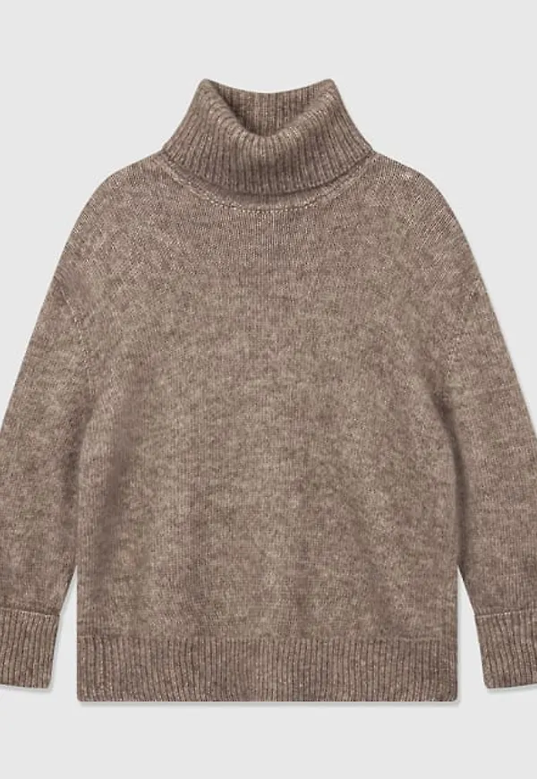 Penny Alpaca Turtleneck Jumper