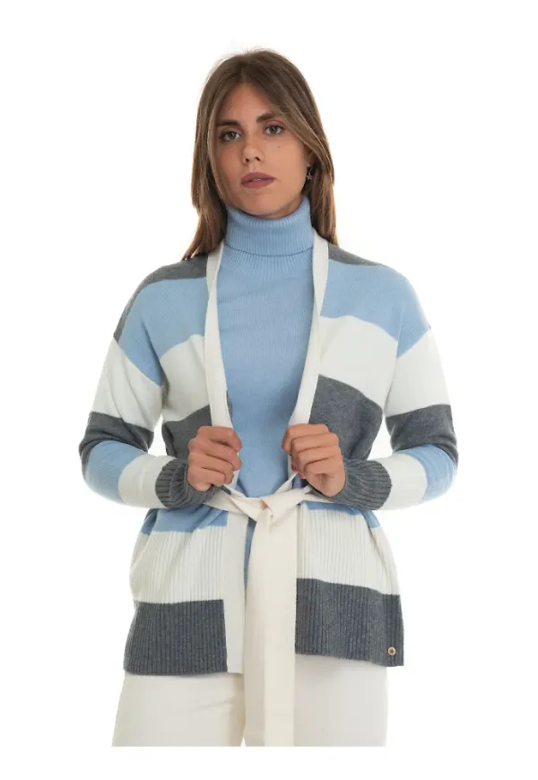Pennyblack Terrier Knit cardigan Vit, Dam
