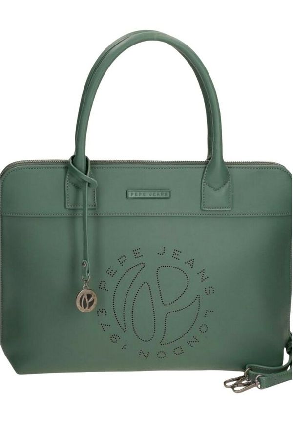 Pepe Jeans - Datorväskor - Grön - Dam - Storlek: ONE Size