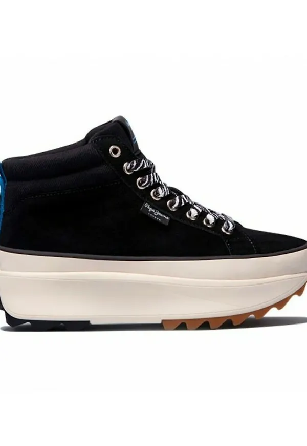Pepe Jeans - Sneakers - Svart - Dam - Storlek: 39 EU