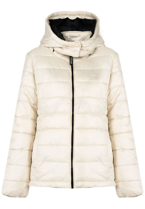Pepe Jeans Ner på jackor Beige, Dam
