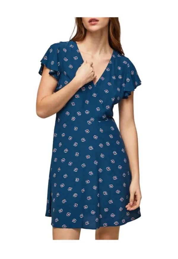 Pepe Jeans Sommarklänningar Blå, Dam