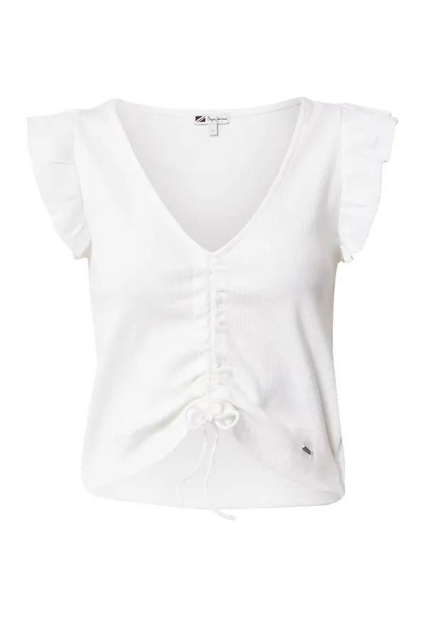 Pepe Jeans T-shirt 'Peggy' vit