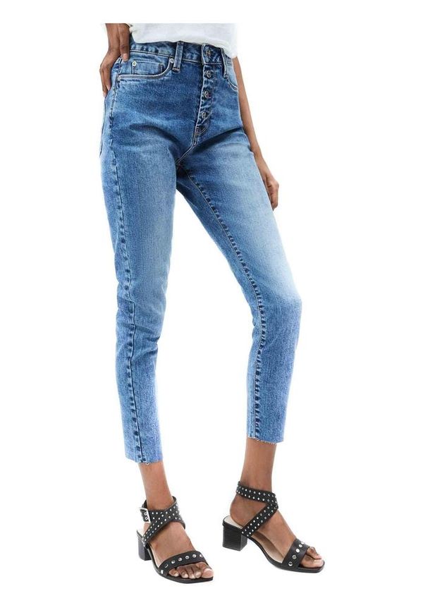 Pepe Jeans Trousers Blå, Dam