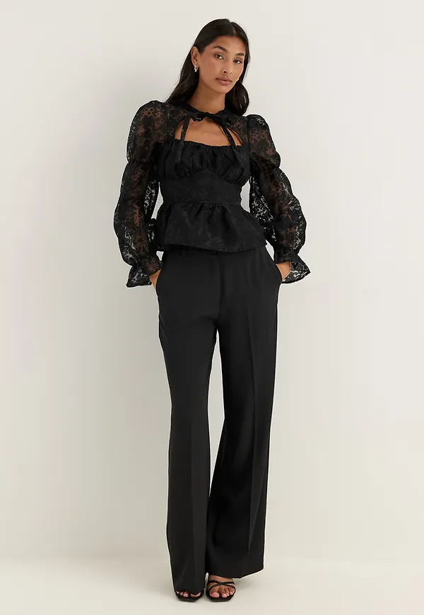 Peplum Blouse