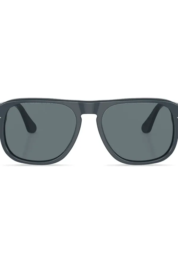 Persol runda solglasögon - Blå