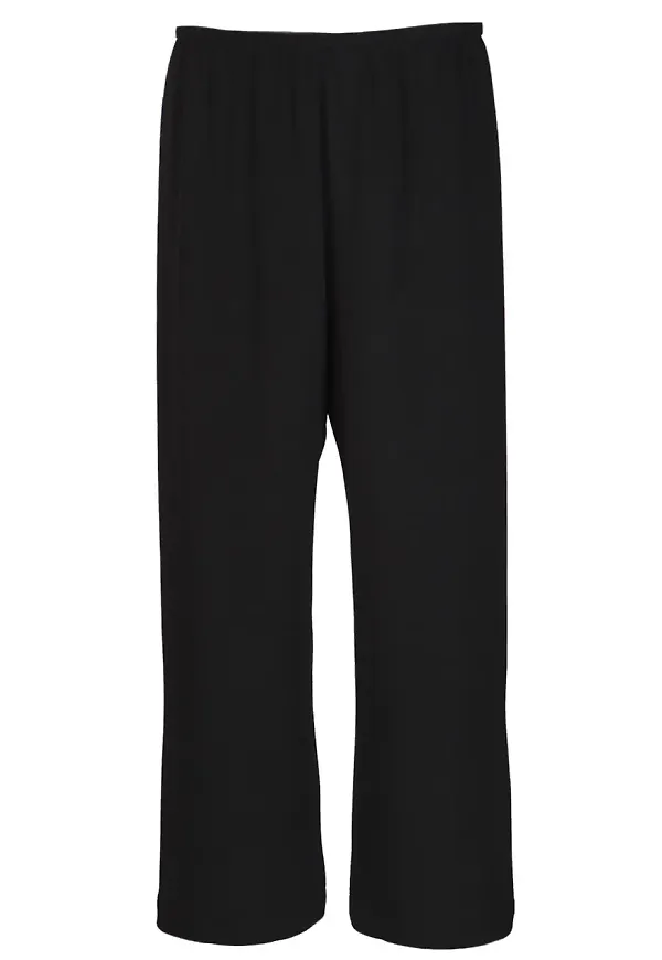 Peter Cohen Cropped pull-on trouser - Svart