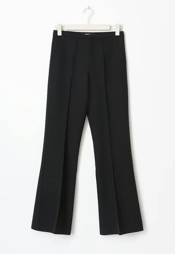 Petite bootcut trousers