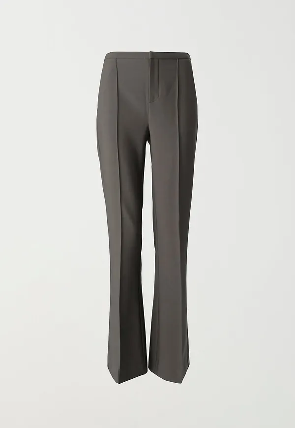 Petite bootcut trousers