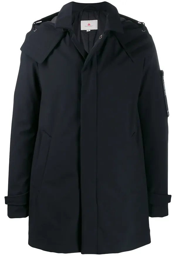 Peuterey fält-trenchcoat - Svart