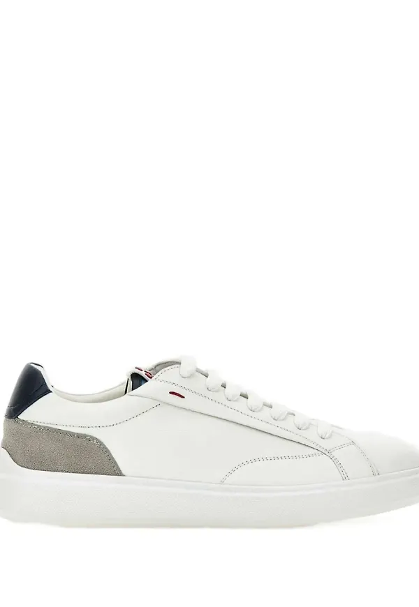 Peuterey lädersneakers - Vit