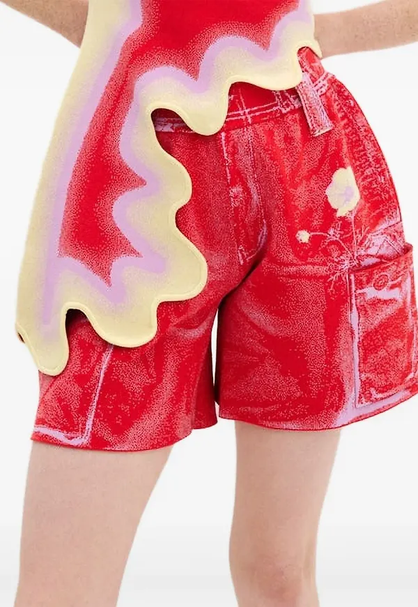 PH5 Heather cargoshorts - Röd