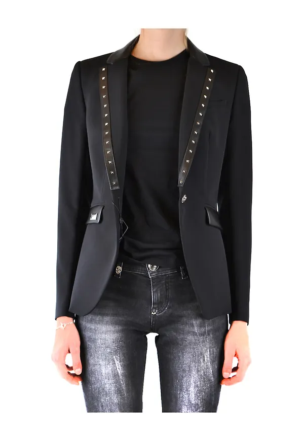 Philipp Plein - Blazer - Svart - Dam - Storlek: M