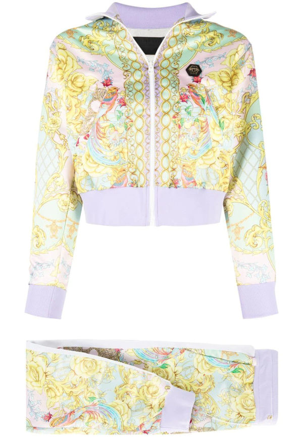 Philipp Plein Baroque mjukisset - Grön
