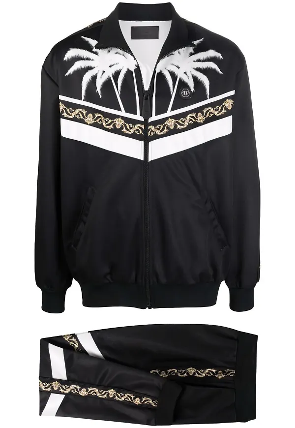 Philipp Plein Baroque träningsställ - Svart