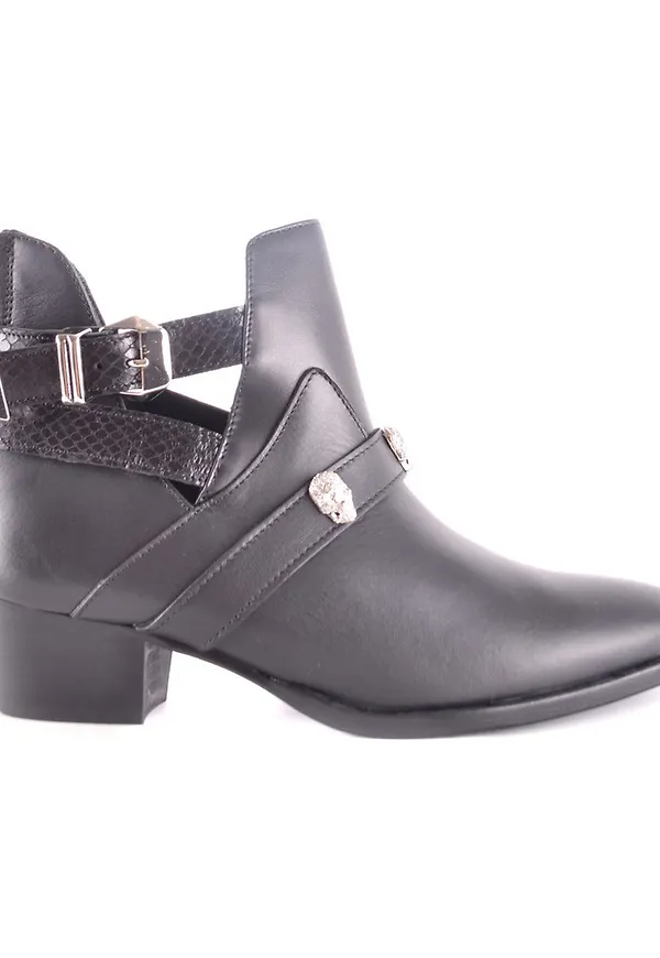 Philipp Plein Boots Svart, Dam