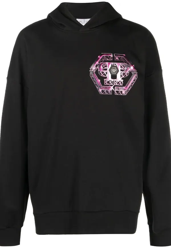 Philipp Plein Cyclop Monsters hoodie - Svart