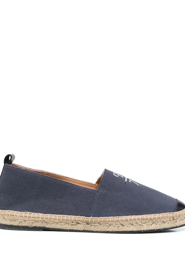 Philipp Plein espadrillos med logotyp - Blå
