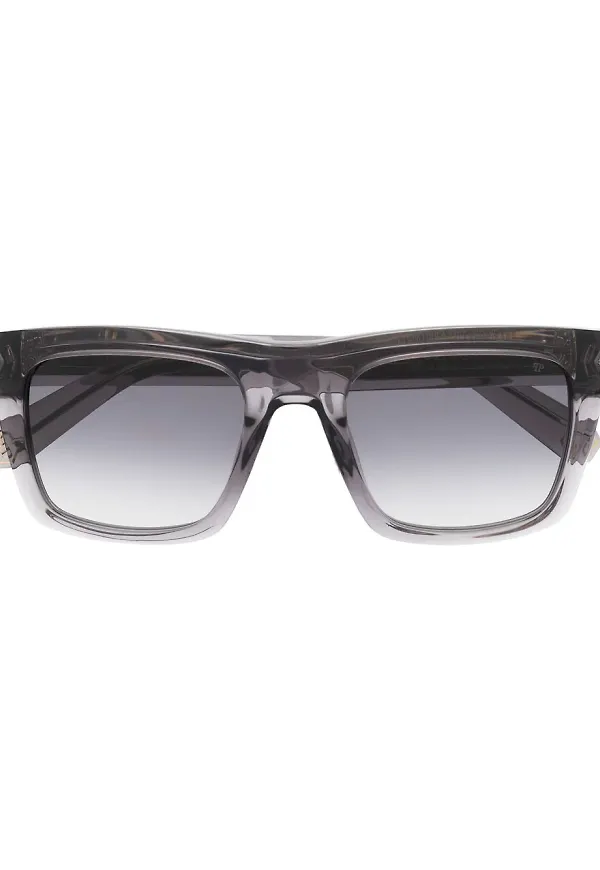 Philipp Plein Eyewear fyrkantiga solglasögon - Grå