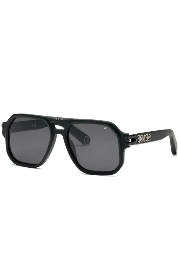 Philipp Plein Eyewear solglasögon i oversize-modell - Svart