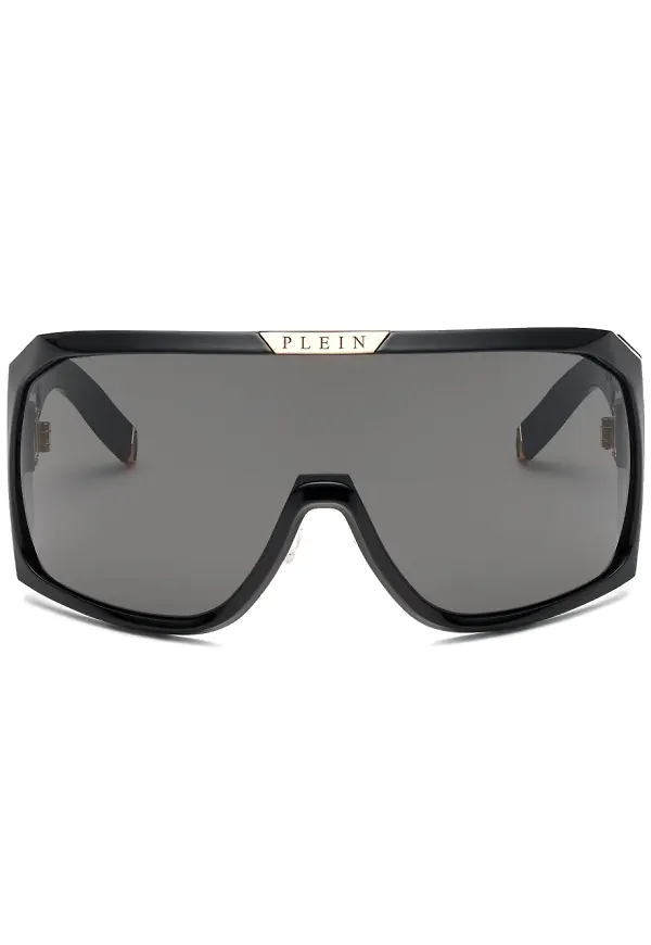 Philipp Plein Eyewear solglasögon i oversize-modell - Svart
